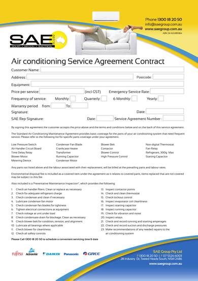 Free 10 Hvac Maintenance Contract Samples In Pdf Ms Word