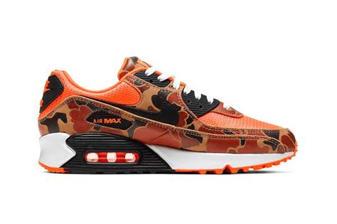 Air Max 90 "Duck Camo" Reworked in "Total Orange" Colorway ...