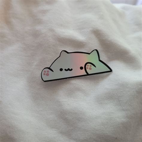 Bongo Cat Meme Sticker Chroma Edition Etsy België