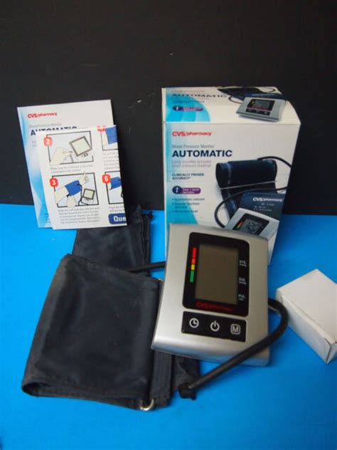 Cvs Health Blood Pressure Monitor Series 400w Wrist Monitor Bp3my1