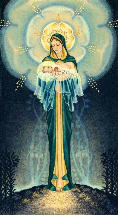 Santa Madre De Dios Ruega Por Nuestros Hijos Divine Mother Blessed