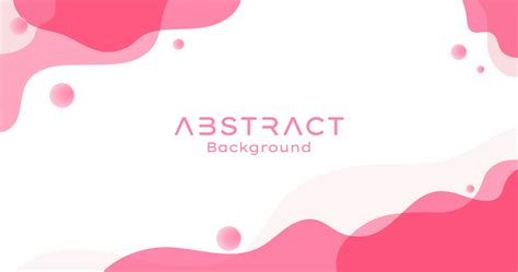 Abstract Pink Background With Beautiful Fluid Shapes 2037994 Vector