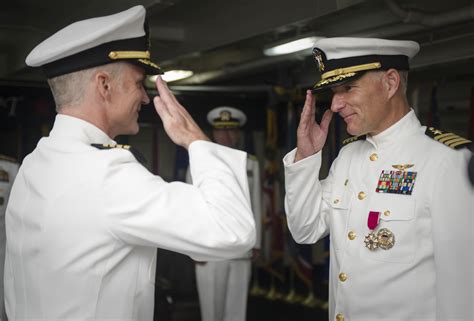 New Commanding Officer Takes Helm Of Uss George Washington
