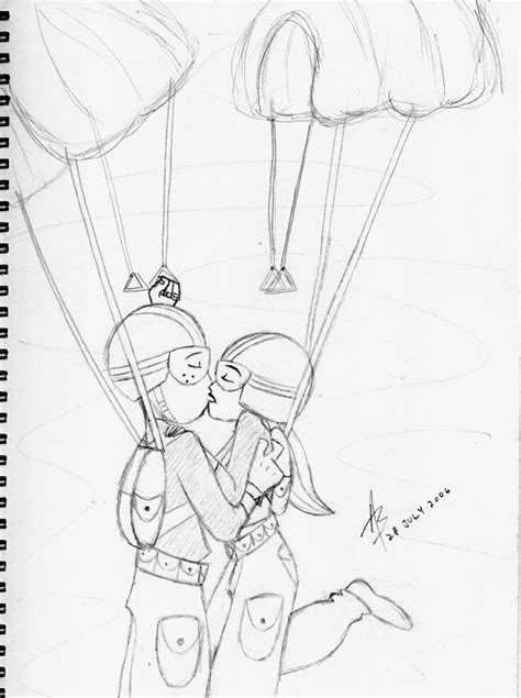 Skydive Drawing At Getdrawings Free Download