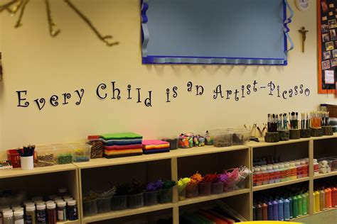 Art Area Classroom Inspiration Infant Room Ideas Play Based Classroom