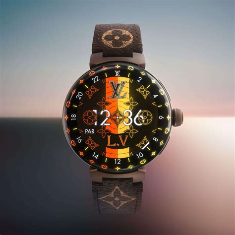 New Louis Vuitton Tambour Horizon Light Up Connected Watch Something