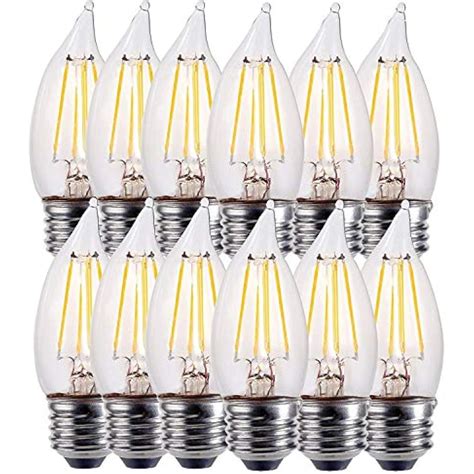 E26 Led Candelabra Bulb 60w Equivalent Dimmable Chandelier Light Bulbs