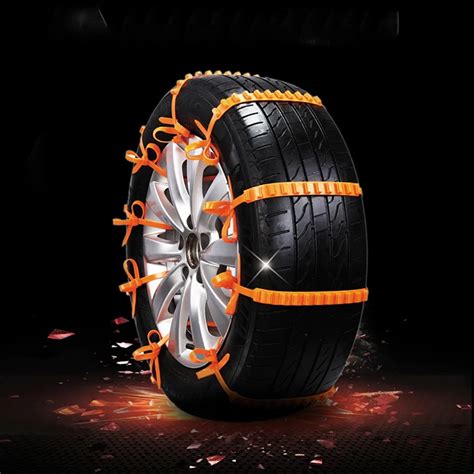 Plastic Snow Anti Skid Tire Chains For Wheel Loader Buy Tire Chains