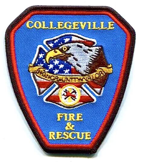 ‪collegeville Fire Department Patch Insigniaonlinees‬ Patch