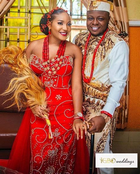 Igbo Traditional Wedding Attire For Red Isiagu Ph