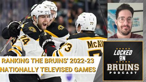 Ranking The Boston Bruins 2022 23 Nationally Televised Games On Espn