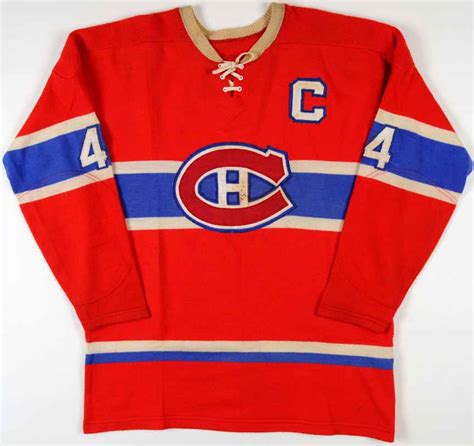 Alex galchenyuk montreal canadiens home reebok jersey. Mid/Late 1960's Jean Beliveau Montreal Canadiens Game Worn ...