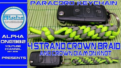 Check spelling or type a new query. How to make a paracord keychain - How To Tie 4 Strand ...