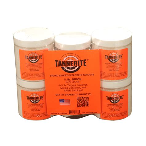 Tannerite Targets – 1/2 Lb – 4 Pack – 2Lb – Laser Edge Tactical