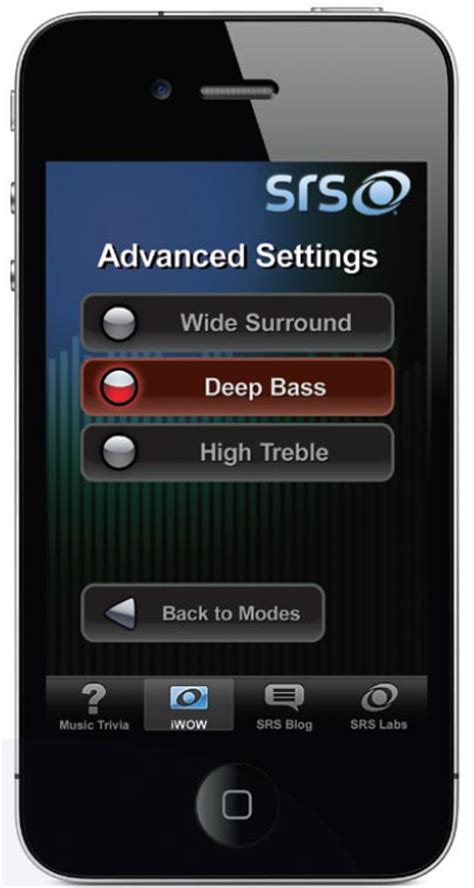 Srs Labs Iwow 3d Audio Enhancement Adaptor For Iphone Ipod