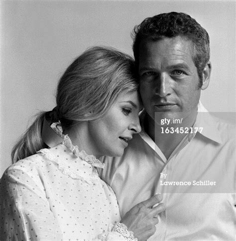 Portrait Of Married American Film Actors Joanne Woodward And Paul