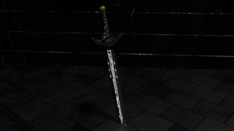 Black Clover Anime Demon Dweller Sword 3d Cad Model Library Grabcad