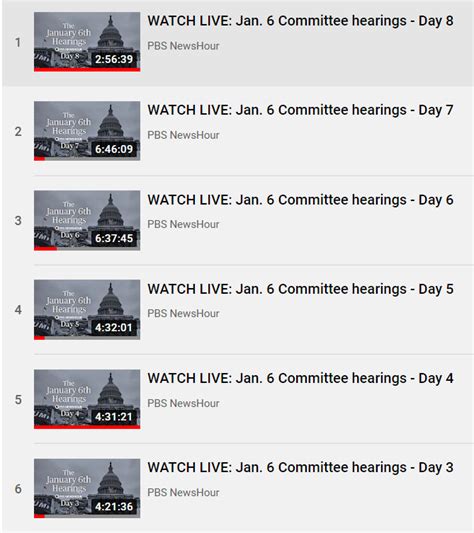 How To Watch The Jan 6 Hearings Luv68