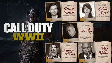 Call Of Duty Ww2 Nazi Zombies Characters And Voice