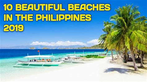 top 10 philippines best beaches 2019 youtube