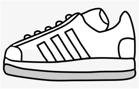 Sneakers Tennis Shoes Black And White Stripes Tennis Shoes Clipart