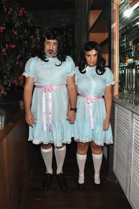 Joey Fatone And Izabel Araujo As The Shining Twins Celebrity
