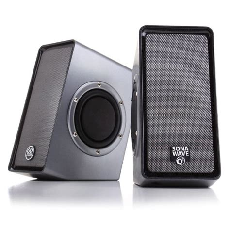 Gogroove Laptop Computer Speakers Sonaverse O2 Usb Powered Desktop