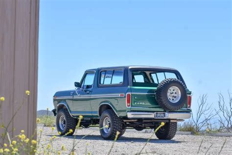 Coyote Swapped 1979 Bronco Ford