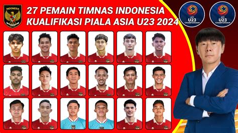 Skuad Mengerikan U23 Resmi Daftar 27 Pemain Timnas Indonesia Di Kualifikasi Piala Asia U23