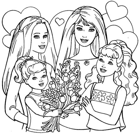 Barbie Life In The Dreamhouse Coloring Pages