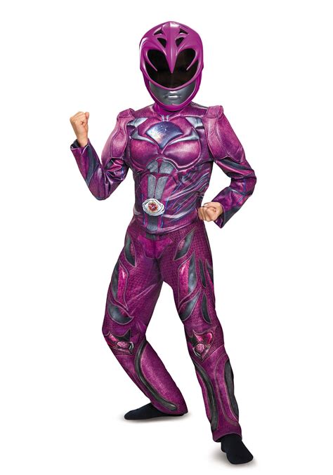 Pink Ranger Child Movie Deluxe Costume From Power Rangers