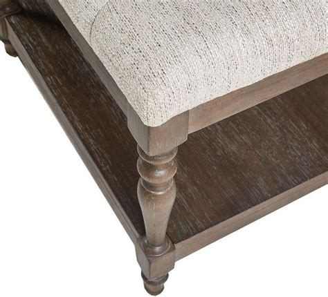Olliix By Martha Stewart Highland Ivory Accent Bench Bob Mills Furniture