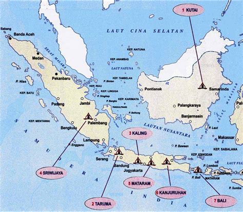 Detail Gambar Peta Kerajaan Di Indonesia Koleksi Nomer