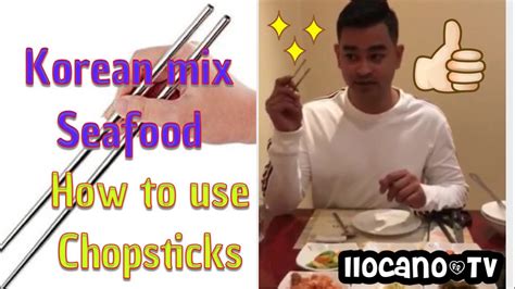 3d printable training chopsticks that work. How to use chopsticks #korea #spicy - YouTube