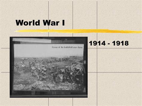 Ppt World War I Powerpoint Presentation Free Download Id4558670