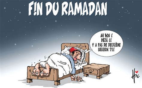 La date du début du ramadan 2021 et la date de la fin du mois du ramadan 2021 déterminent les dates auxquelles les musulmans et musulmanes devront commencer à jeûner en l'année 2021. Fin du ramadan | Caricatures et humour | Gagdz.com