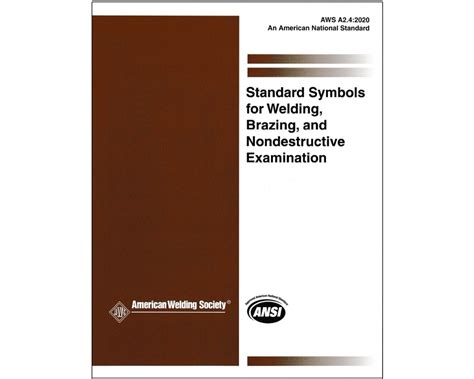 A24 2020 Standard Symbols For Welding Brazing And Nondestructive