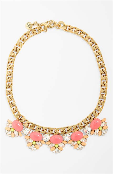 Juicy Couture Haute Hue Cluster Frontal Necklace Nordstrom