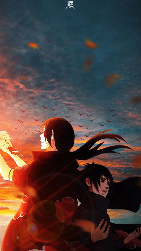 1080p Free Download Itachi And Sasuke Aesthetic Sky Sasuke Uchiha