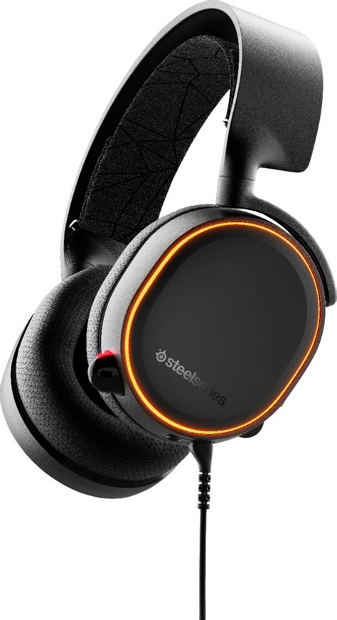 best buy steelseries arctis 5 wired dts headphone gaming headset for pc ps5 and ps4 black 61504