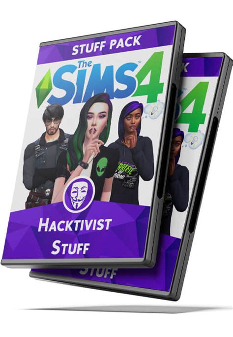 Sims 4 Hacktivist Stuff Pack The Sims Book