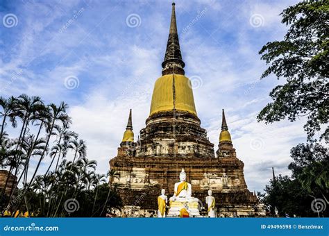 Wat Ratchaburana Ayutthaya Thailand Southeast Asia Stock Photo
