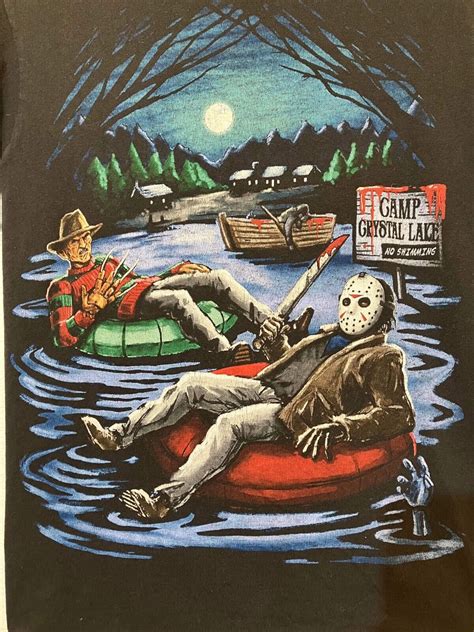 Freddy Krueger And Jason Camp Crystal Lake Nightmare On Gem