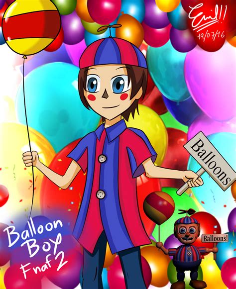 Fnaf 2 Balloon Boy Fan Art By Emil Inze On Deviantart