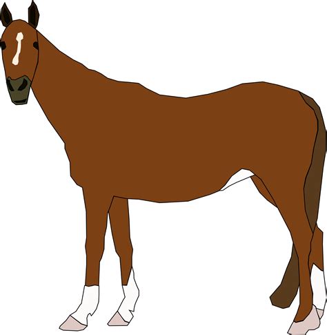 Chestnut Horse vector clipart image - Free stock photo - Public Domain ...