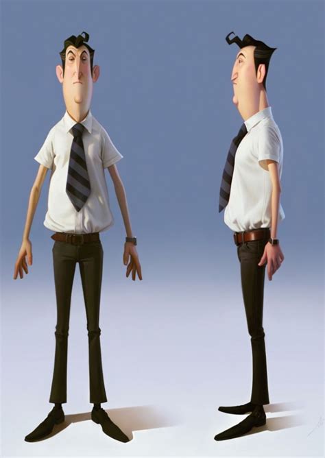 25 Creative And Awesome 3d Character Designs Front And Profile View