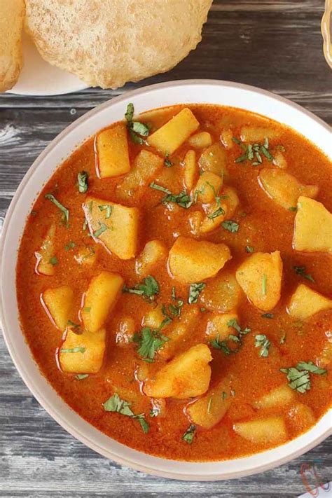 Rasavalu Bateta Nu Shak Instant Pot Simple Potato Curry For Chapathi