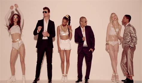 Robin Thicke’s Rep Confirms ‘blurred Lines’ Video Banned On Youtube