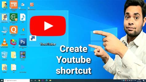 How To Create Youtube Shortcut On Desktop Window 10 Youtube Shortcut