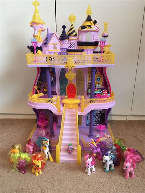 My Little Pony Canterlot Castle With Additional Ponies In Bury St
